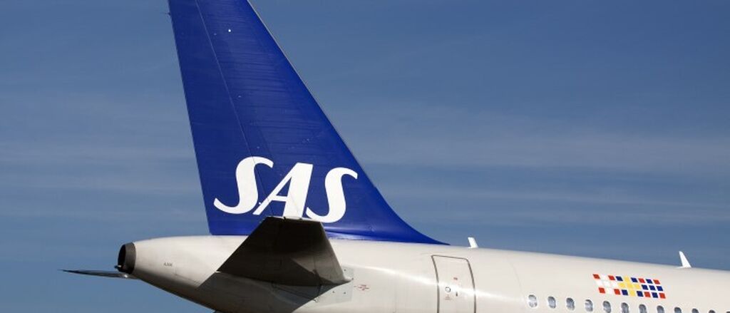 I Tail of a Boeing from sas 750